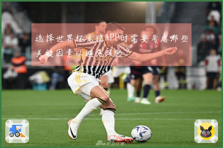 选择世界杯竞猜APP时需要考虑哪些关键因素以避免风险？