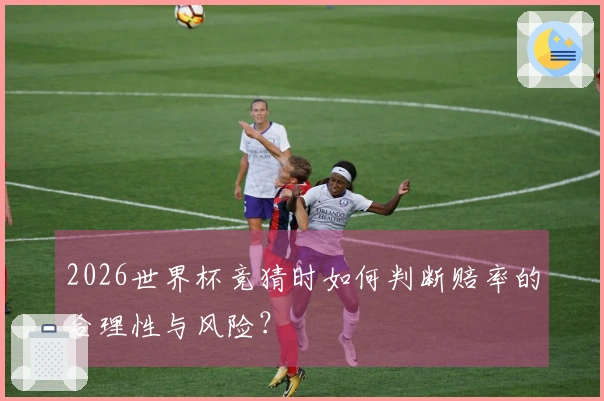 2026世界杯竞猜时如何判断赔率的合理性与风险？