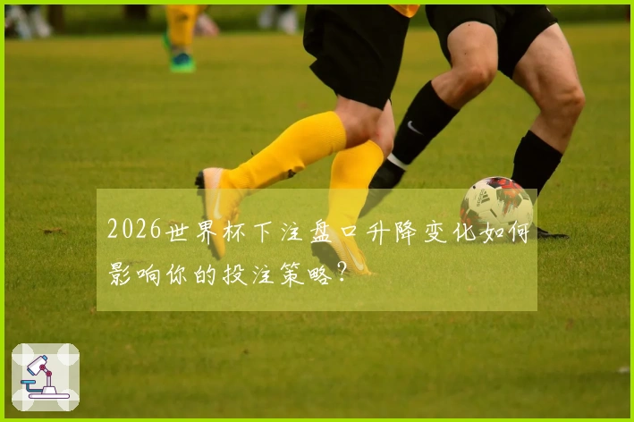 2026世界杯下注盘口升降变化如何影响你的投注策略？