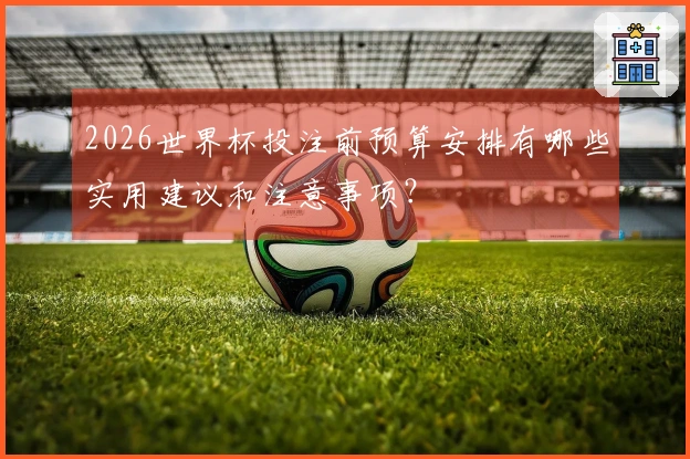 2026世界杯投注前预算安排有哪些实用建议和注意事项？