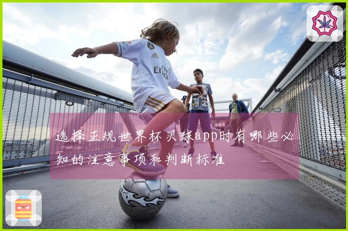 选择正规世界杯买球app时有哪些必知的注意事项和判断标准